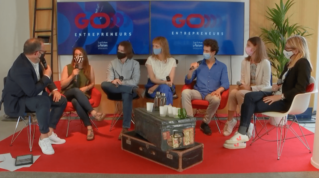 Salon Go Entrepreneurs Interview Jenny et Lucie Studio jl
